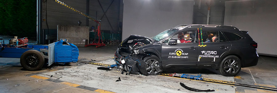 Högsta säkerhetsbetyget någonsin till nya Subaru Outback i Euro NCAP