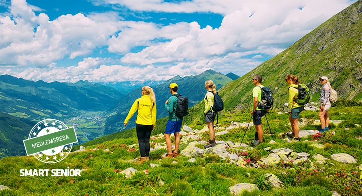 1 700 kr rabatt på ett smakfullt äventyr med vandring i Alperna!